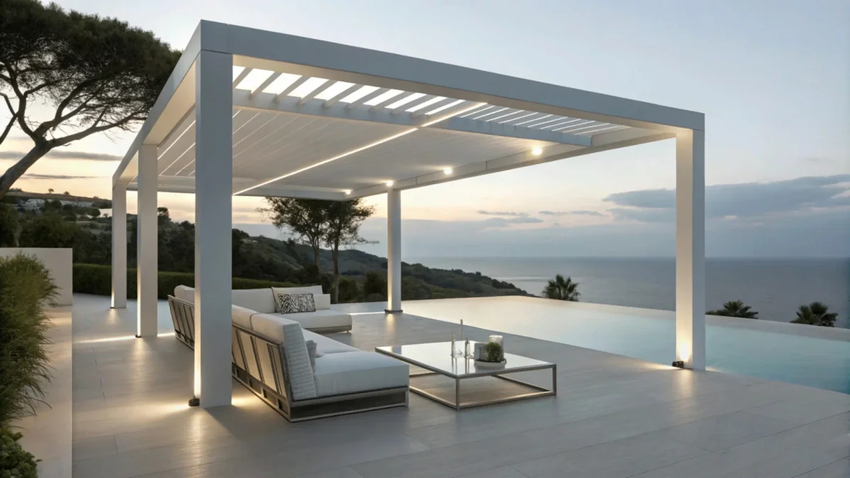 Алюмінієва пергола: створіть стильний та міцний простір на вашій ділянці